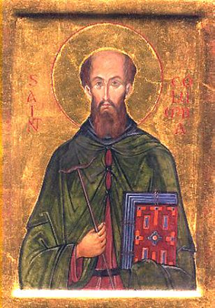 San Columba, illuminatore della Scozia. - immagine