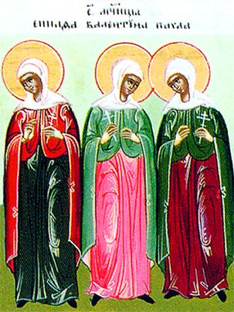 Santi Ennatha, Valentina e Paolo, martiri - immagine