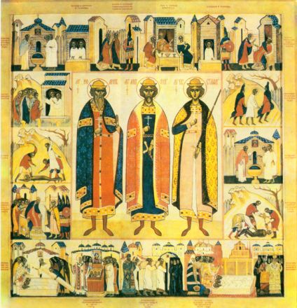 Santi Antonio e Giovanni fratelli, ed Eustazio martire - immagine