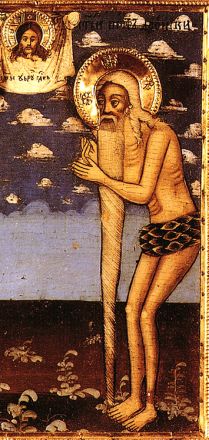 San Pietro il Teoforo, asceta sul Monte Athos - immagine