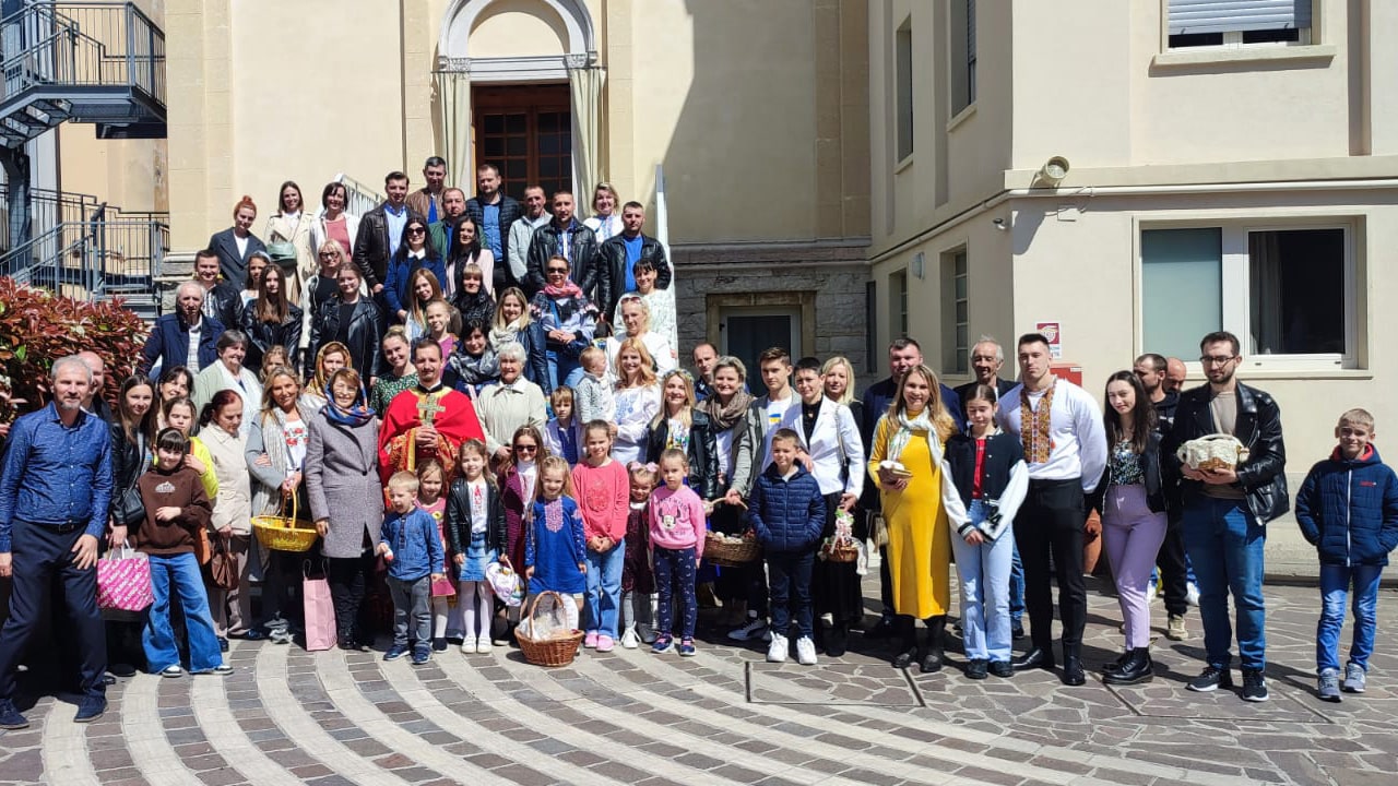 Pasqua alla Parrocchia Ortodossa Slavofona dei SS Progenitori Gioacchino e Anna – Verona