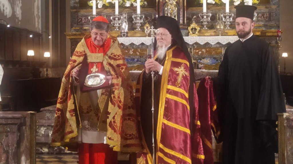 Visita Ufficiale di Sua Santità il Patriarca Ecumenico Bartolomeo alla Basilica di San Lorenzo a Firenze