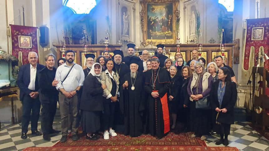 Επίσημη επίσκεψη του Παναγιωτάτου στην ιστορική Βασιλική του Τιμίου Σταυρού Φλωρεντίας και τον Ελληνορθόδοξο Ιερό Ναό του Αγίου Ιακώβου του Αδελφοθέου της Φλωρεντίας