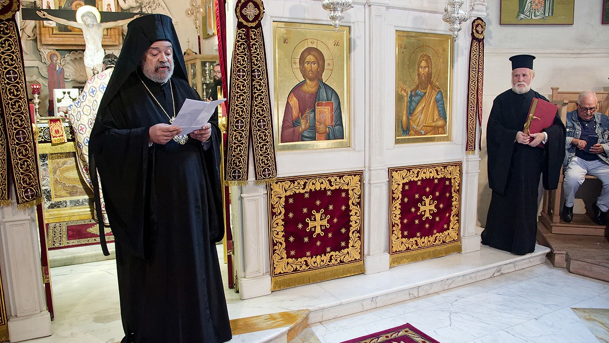 Allocuzione del Metropolita Polykarpo a Patriarca Ecumenico Bartolomeo