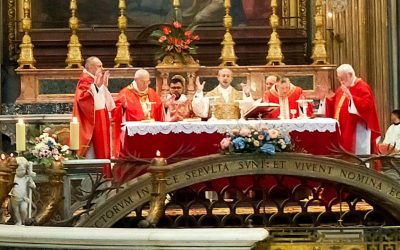 Πρώτη Λειτουργία του νέου Επισκόπου Mons. Flavio Pace