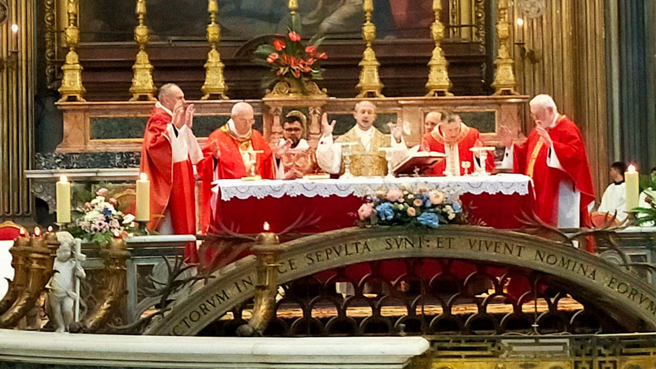 Prima messa del nuovo vescovo Mons. Flavio Pace