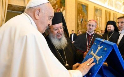 Il Papa incontra la Apostolikì Diakonia della Chiesa di Grecia