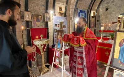 Divina Liturgia nel comune di Carbone (Basilicata)