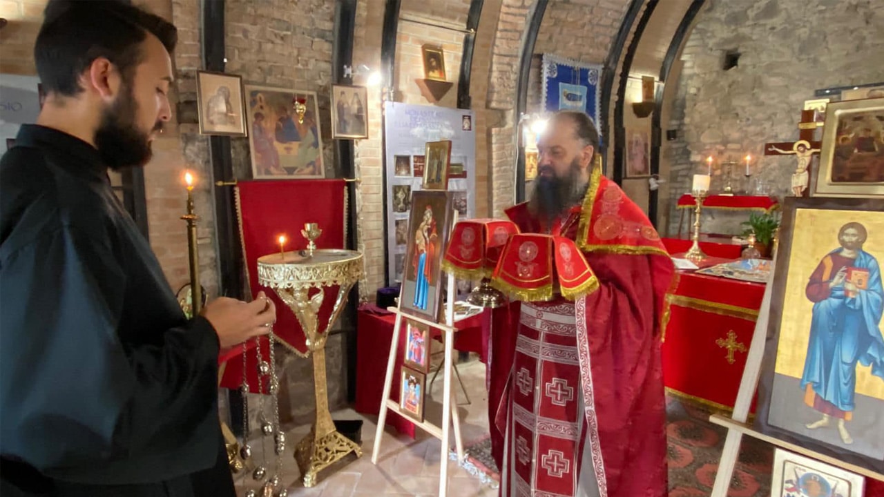 Divina Liturgia nel comune di Carbone (Basilicata)