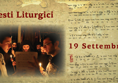 Testi Liturgici | 19 settembre 2024