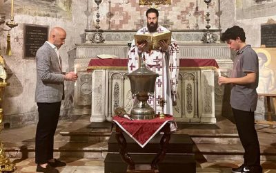 Sacra veglia in onore della Panagia Gorgoepikoou | Milano