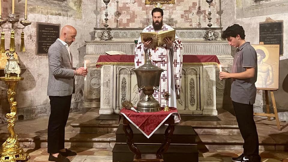 Sacra veglia in onore della Panagia Gorgoepikoou | Milano