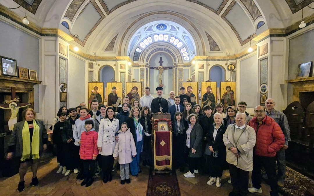 Divina Liturgia e Dossologia per la Festa Nazionale Ellenica a Perugia