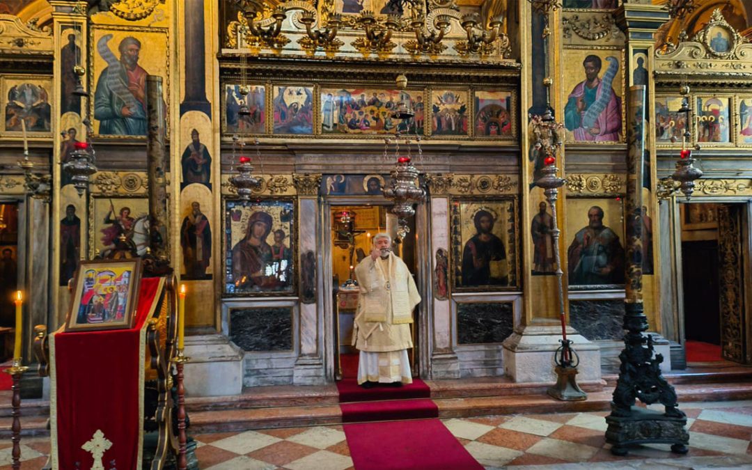 Liturgia a Venezia per la festa dell’Ingresso della Theotokos al tempio