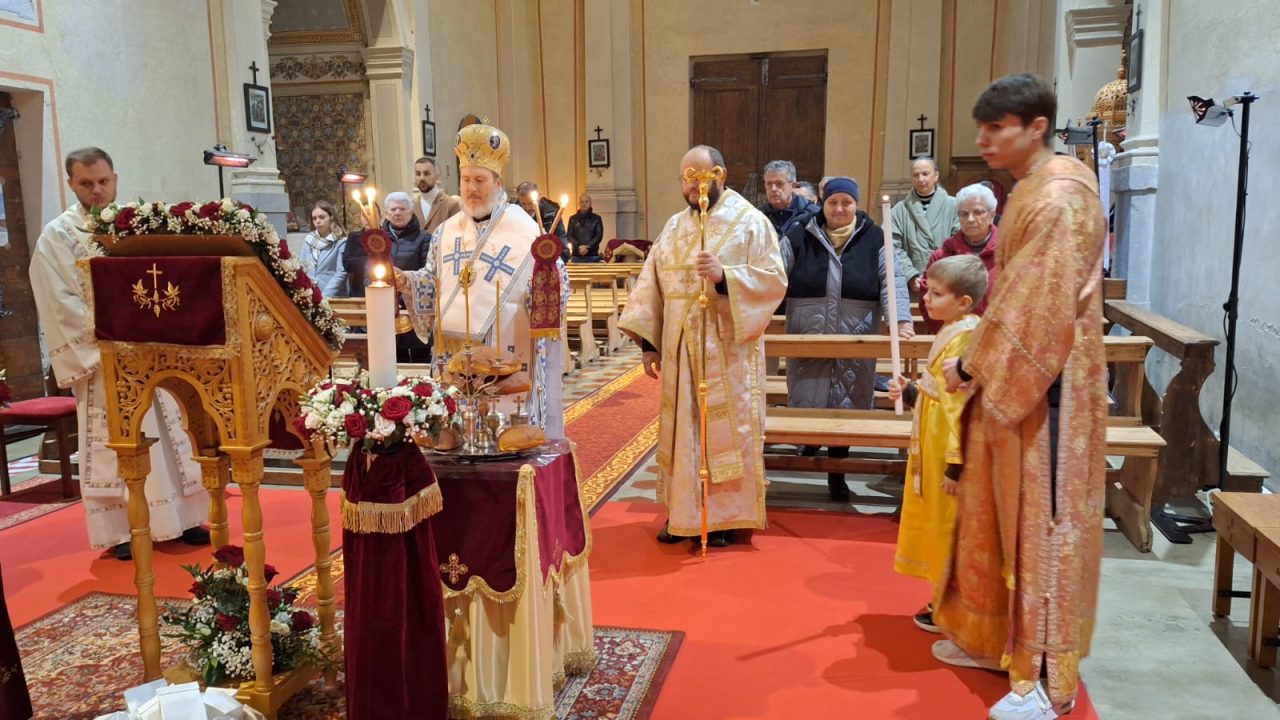 Divina Liturgia nel Monastero di Santa Barbara megalomartire | Montaner