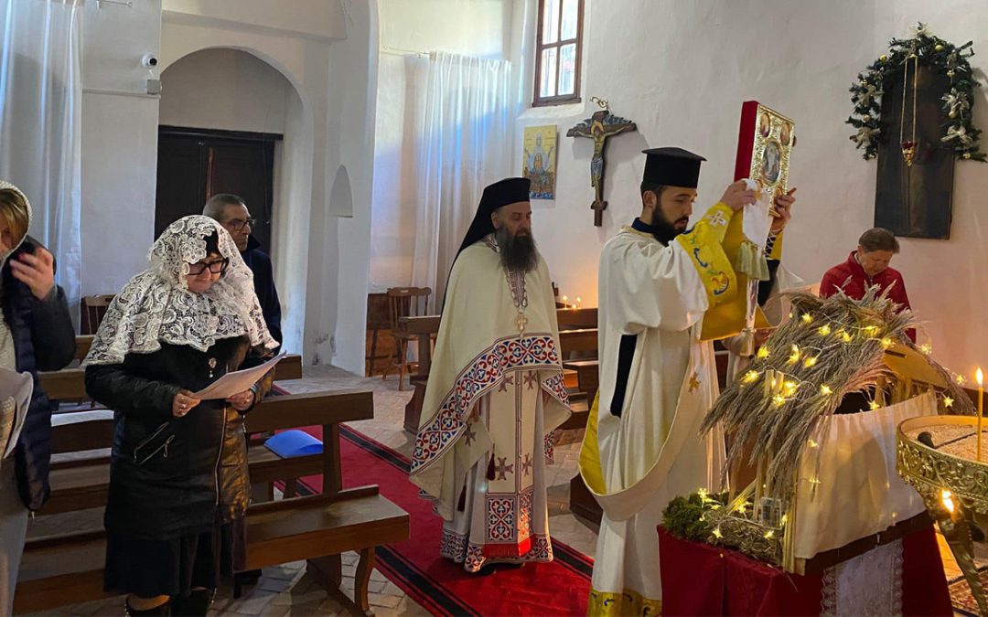 Liturgia nella Chiesa di Santa Barbara