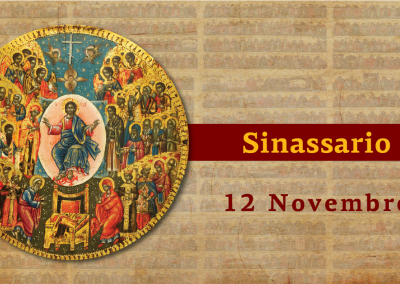 Sinassario | 12 novembre 2025