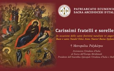 Gli auguri natalizi del nostro Metropolita S.E.R. Polykarpos d’Italia