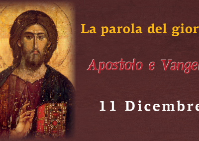 La parola del giorno | 11 dicembre 2025