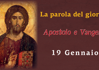 La parola del giorno | 19 gennaio 2026