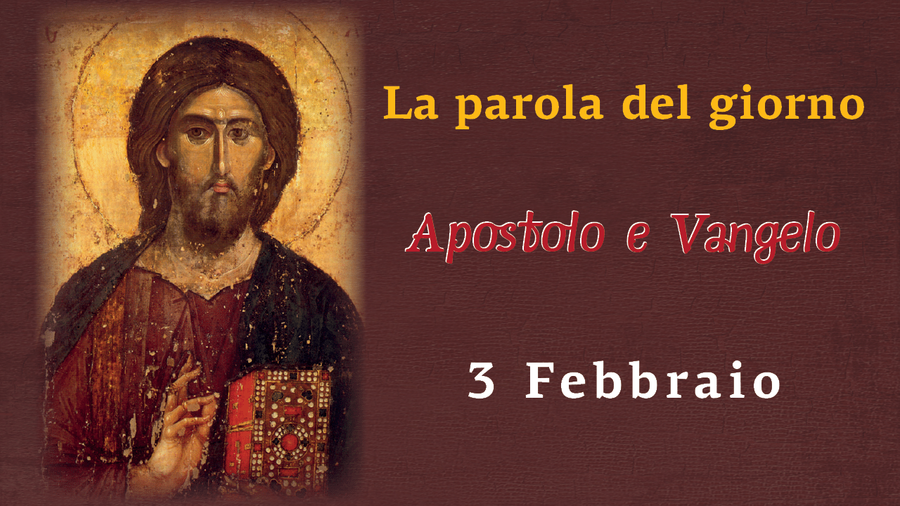 La parola del giorno | 3 febbraio 2026