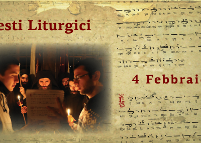 Testi Liturgici | 4 febbraio 2026