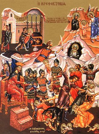 Santi Innocenti, circa 14.000, uccisi per ordine di Erode - immagine