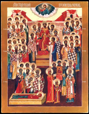 Santi padri del VI concilio ecumenico - immagine