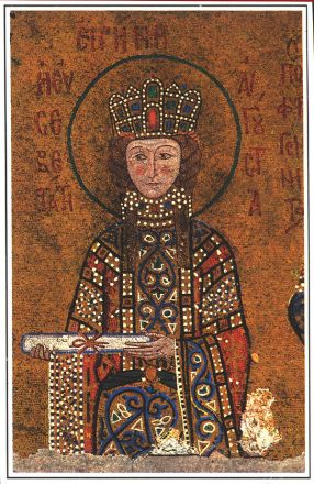 Santa Irene imperatrice, monaca nello schema angelico - immagine