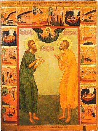 Longino taumaturgo a Solovki - immagine