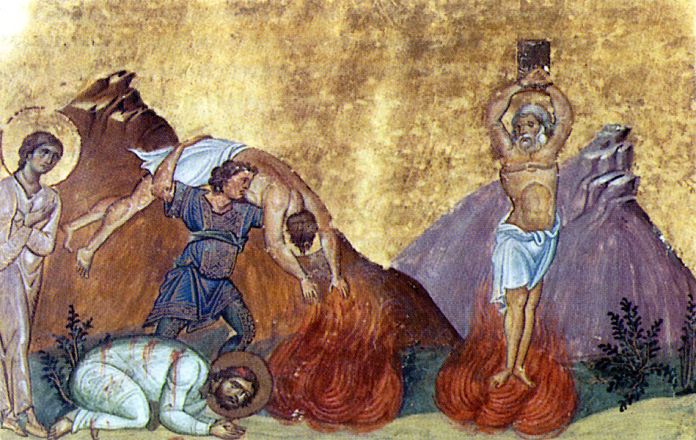 Santi Carpo, Papilo, Agatodoro e Agatonice, martiri - immagine