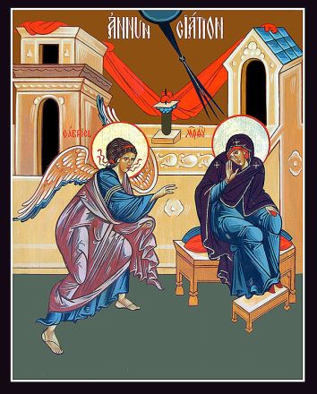 Annunciazione della più che Santa Madre di Dio. - immagine
