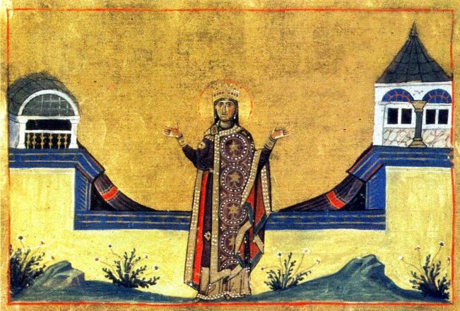 Santa Teofano la Taumaturga, moglie dell’imperatore Leone il Sapiente - immagine