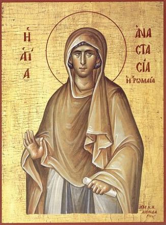 Santa Anastasia la Romana, osiomartire - immagine