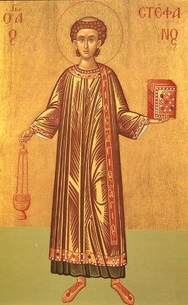 invenzione delle reliquie del santo protomartire ed arcidiacono Stefano. - immagine
