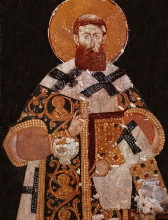 traslazione delle reliquie di San Sava di Serbia. Serafino di Labodeia. - immagine