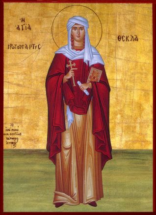 Tecla pm. e uguale agli Apostoli - immagine