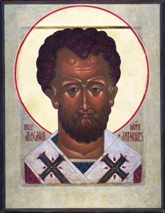Santi Alessandro vescovo, Eracleo, Anna, Elisabetta, Teodota e Gliceria, martiri - immagine